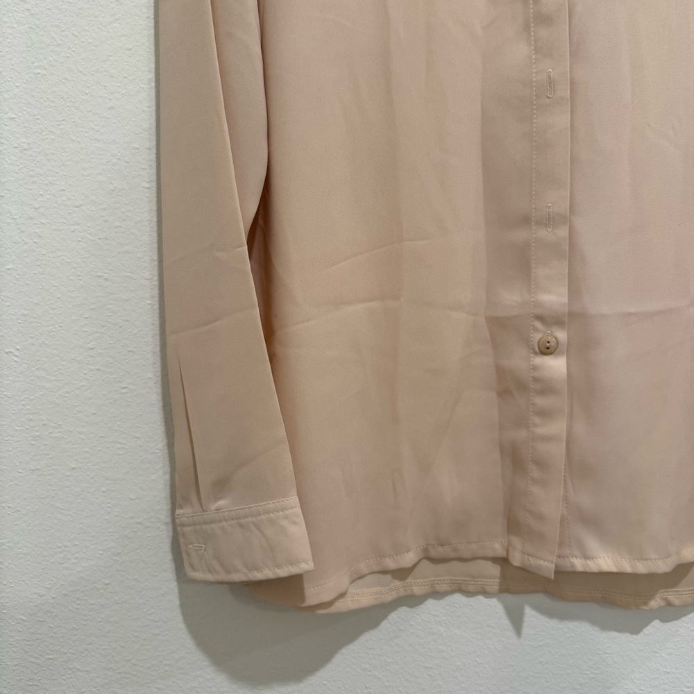 Moda Cream Button Down Shirt - Picture 3 of 10